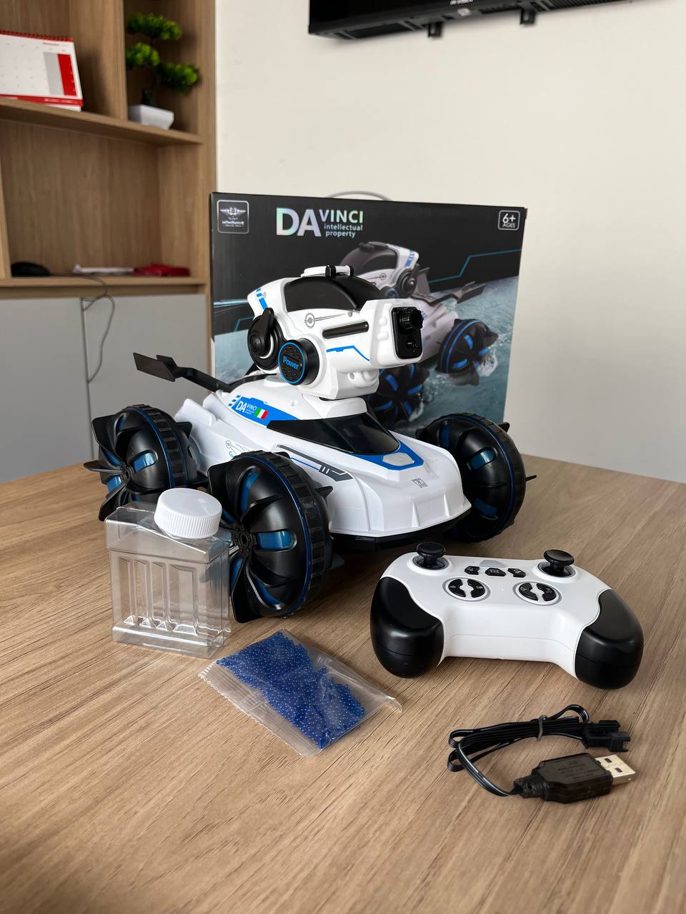 Carro Lanzador de Hidrogel luces, sonido